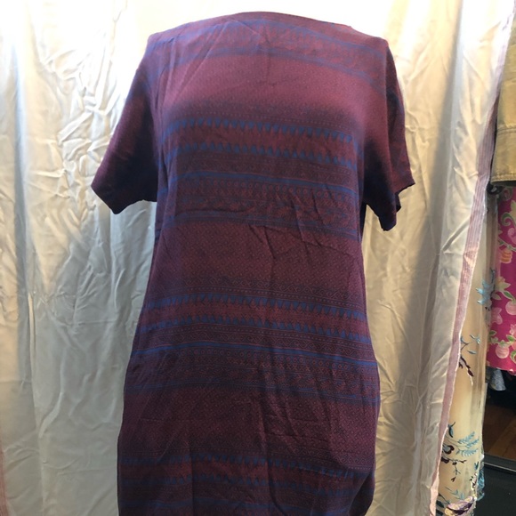 Armani Exchange Silk T-shirt Dress - Picture 1 of 3